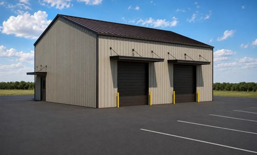 Bexar County Welding Shop — public-bid industrial facility